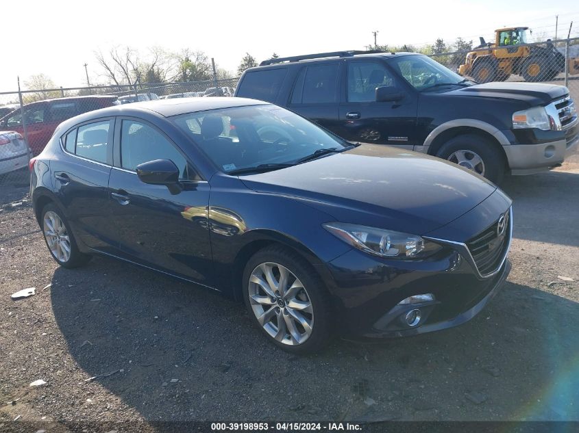 2015 MAZDA MAZDA3 S TOURING - JM1BM1L36F1259586