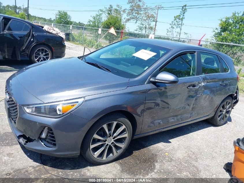 2018 Hyundai Elantra Gt VIN: KMHH35LE1JU063757 Lot: 39199041