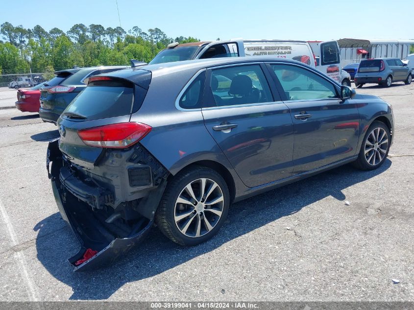 2018 Hyundai Elantra Gt VIN: KMHH35LE1JU063757 Lot: 39199041