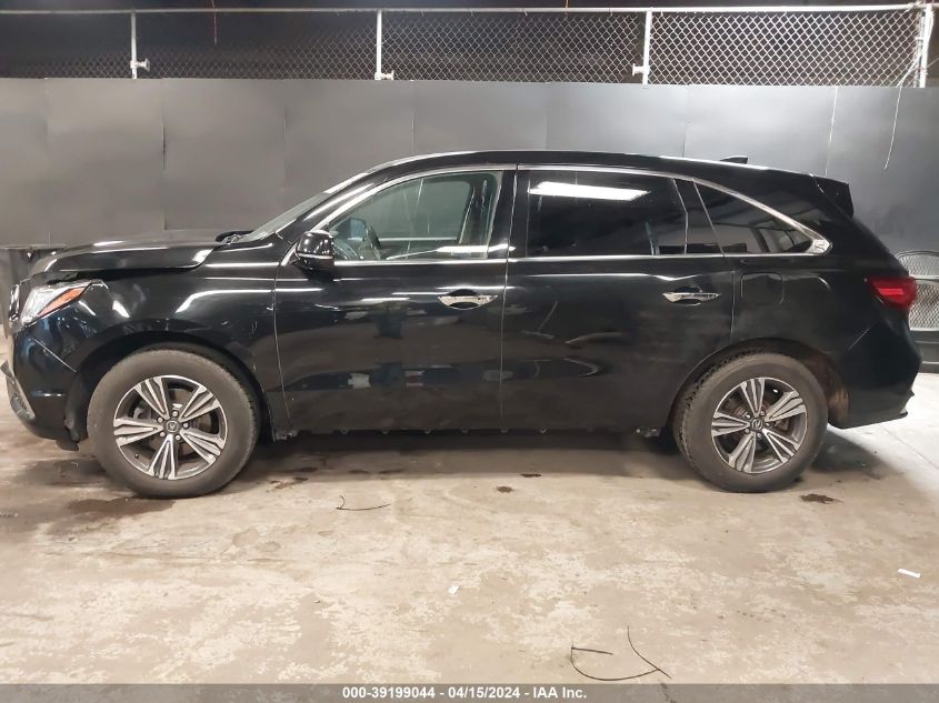 2018 Acura Mdx VIN: 5J8YD4H32JL001715 Lot: 39199044