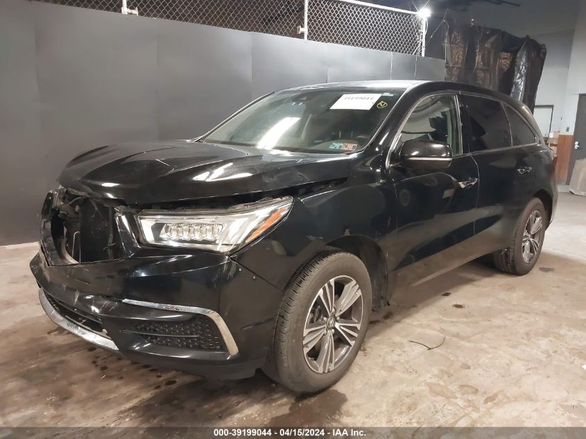 2018 Acura Mdx VIN: 5J8YD4H32JL001715 Lot: 39199044