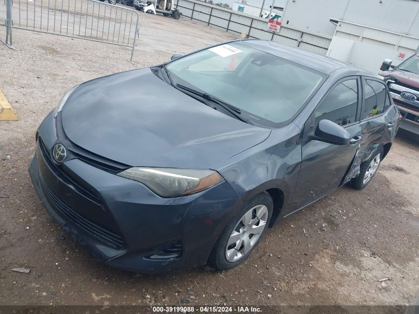 2018 Toyota Corolla Le VIN: 5YFBURHE7JP773900 Lot: 39199088