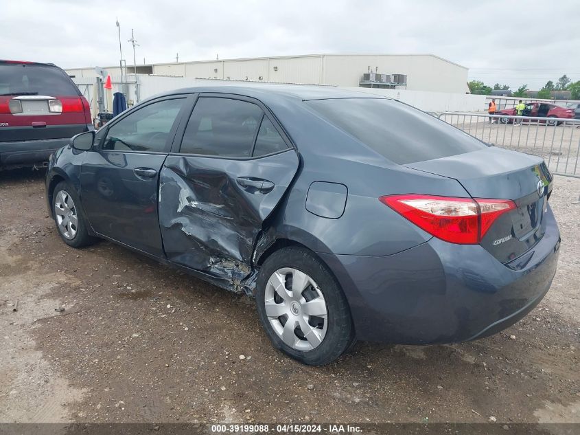 2018 Toyota Corolla Le VIN: 5YFBURHE7JP773900 Lot: 39199088