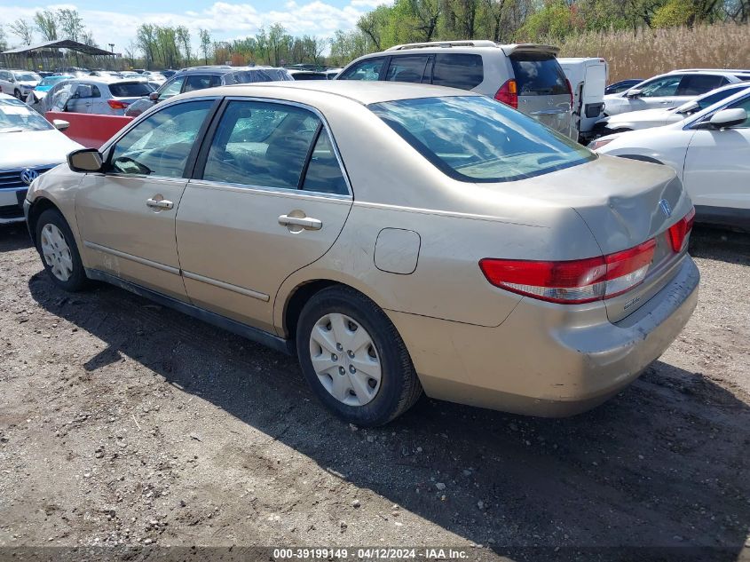 1HGCM56353A141906 | 2003 HONDA ACCORD