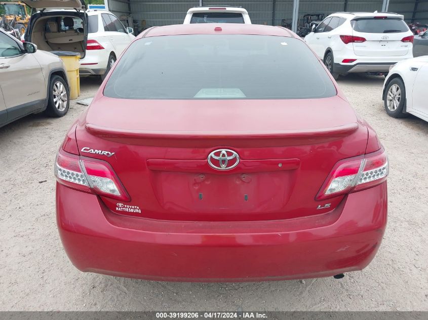 2010 Toyota Camry Le VIN: 4T4BF3EK3AR081008 Lot: 39199206