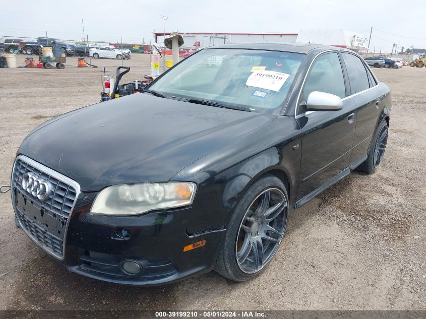 2007 Audi S4 4.2 VIN: WAUGL78E07A115052 Lot: 39199210