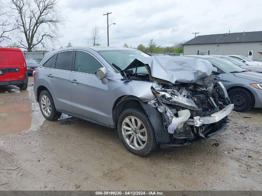 2016 Acura Rdx Acurawatch Plus Package VIN: 5J8TB4H30GL025276 Lot: 39199230