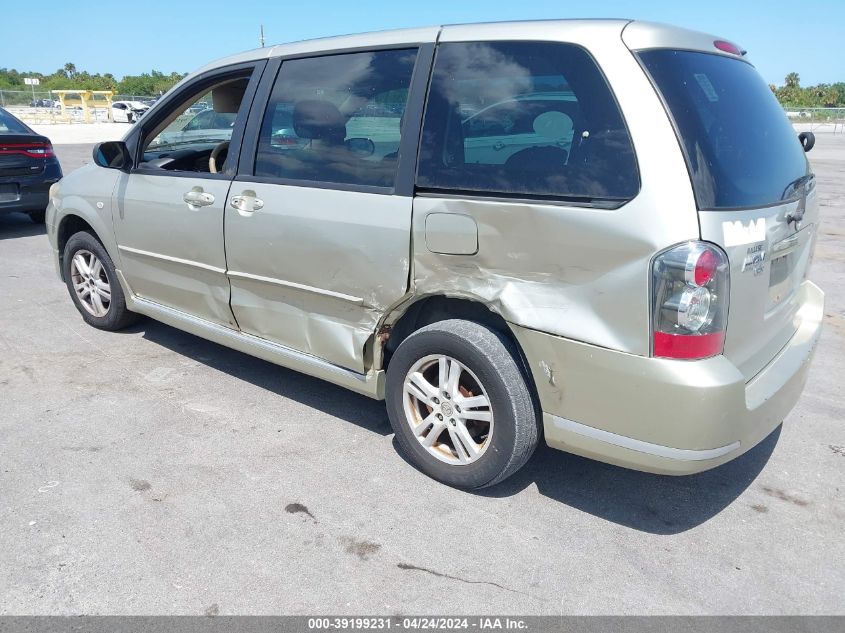 2004 Mazda Mpv Lx VIN: JM3LW28AX40519557 Lot: 39199231