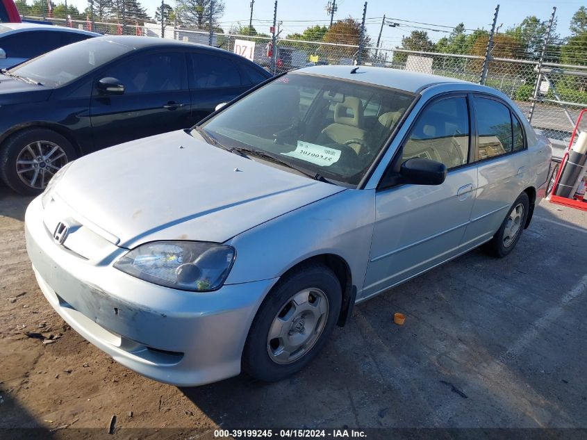 JHMES96683S025073 | 2003 HONDA CIVIC