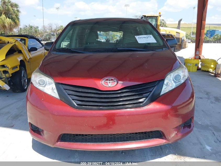 2014 Toyota Sienna L V6 7 Passenger VIN: 5TDZK3DC5ES503745 Lot: 39199277