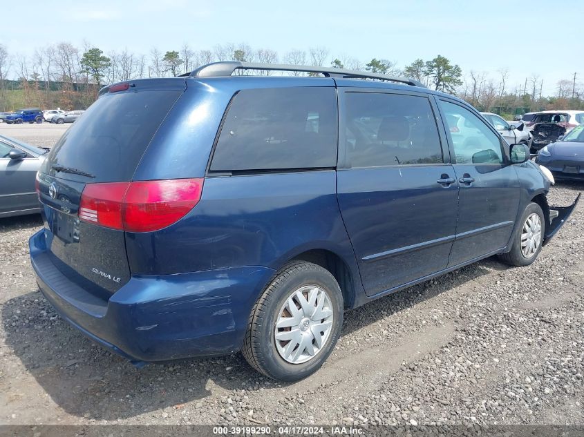 2005 Toyota Sienna Le VIN: 5TDZA23C55S311238 Lot: 39199290