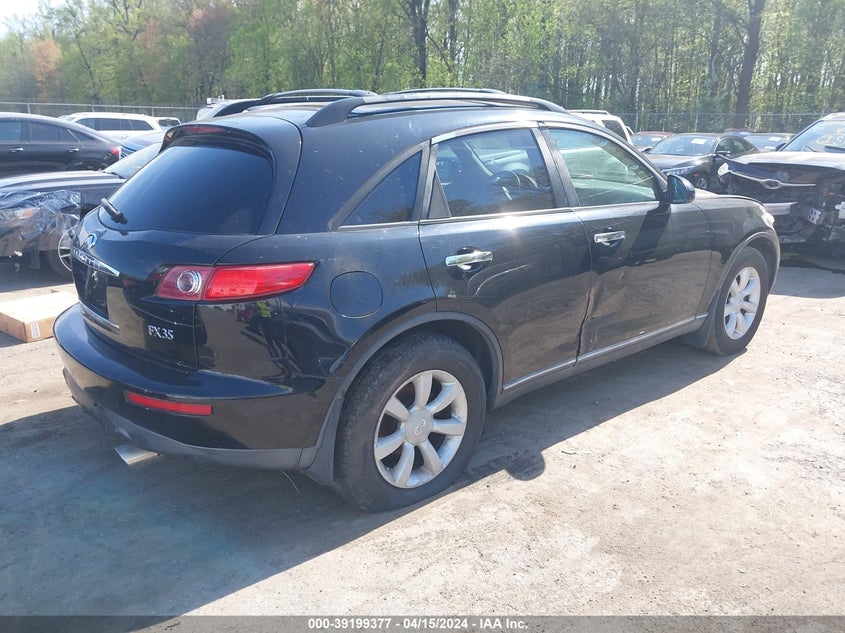 2004 Infiniti Fx35 VIN: JNRAS08UX4X107415 Lot: 39199377