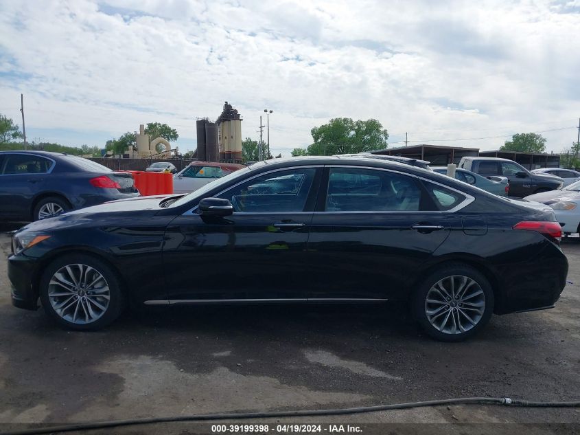 2015 Hyundai Genesis 3.8 VIN: KMHGN4JE3FU049157 Lot: 39199398