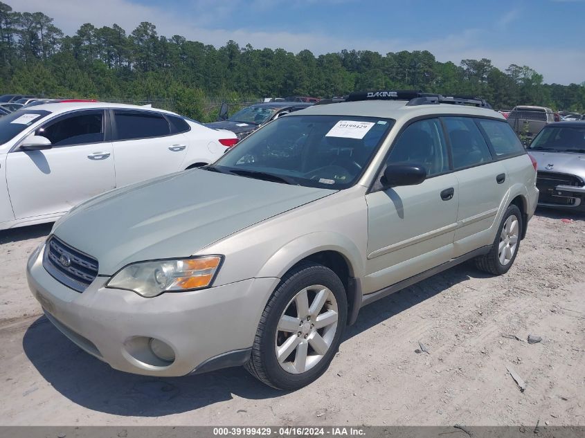 4S4BP61C667336134 | 2006 SUBARU OUTBACK