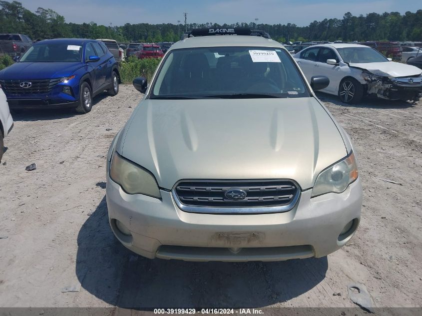 4S4BP61C667336134 | 2006 SUBARU OUTBACK