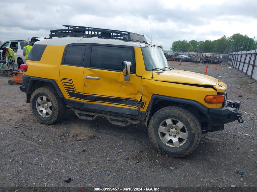 2007 Toyota Fj Cruiser VIN: JTEBU11F070048304 Lot: 39199457