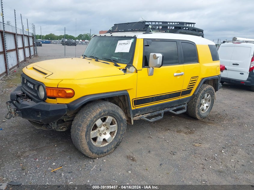 2007 Toyota Fj Cruiser VIN: JTEBU11F070048304 Lot: 39199457