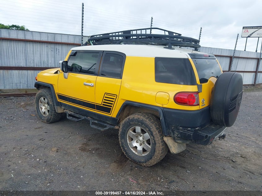 2007 Toyota Fj Cruiser VIN: JTEBU11F070048304 Lot: 39199457