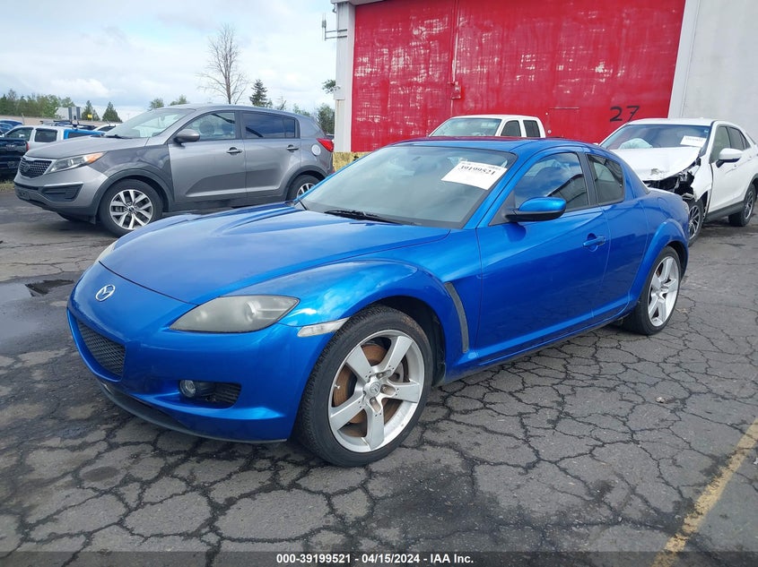 2004 Mazda Rx-8 Sport Automatic VIN: JM1FE17N940103412 Lot: 39199521