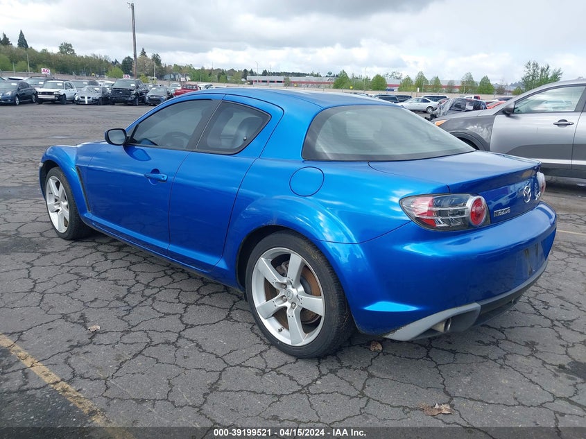 2004 Mazda Rx-8 Sport Automatic VIN: JM1FE17N940103412 Lot: 39199521