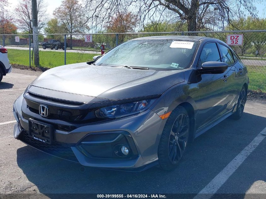 2021 Honda Civic Sport VIN: SHHFK7H49MU404571 Lot: 39199555