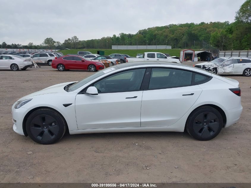 2023 Tesla Model 3 Long Range Dual Motor All-Wheel Drive VIN: 5YJ3E1EB0PF683831 Lot: 39199556