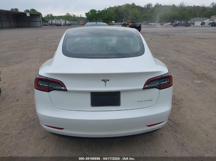 2023 Tesla Model 3 Long Range Dual Motor All-Wheel Drive VIN: 5YJ3E1EB0PF683831 Lot: 47052764