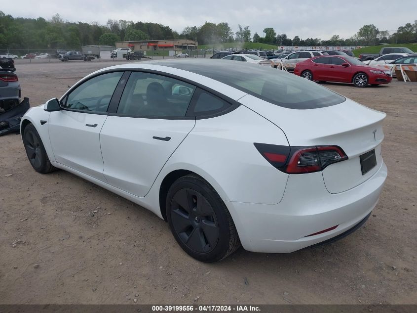 2023 Tesla Model 3 Long Range Dual Motor All-Wheel Drive VIN: 5YJ3E1EB0PF683831 Lot: 47052764