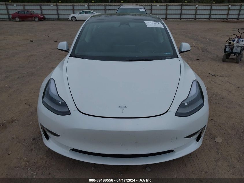 2023 Tesla Model 3 Long Range Dual Motor All-Wheel Drive VIN: 5YJ3E1EB0PF683831 Lot: 39199556