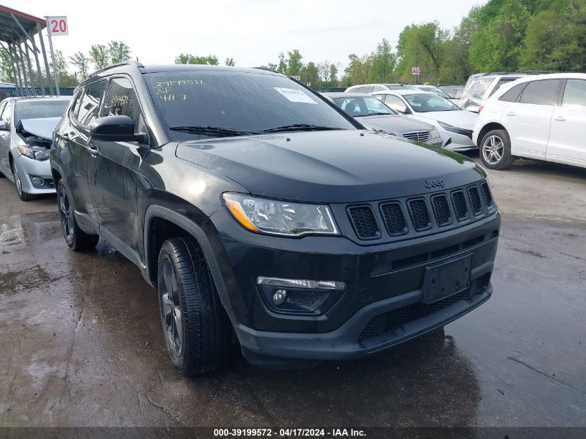 2019 Jeep Compass Altitude 4X4 VIN: 3C4NJDBB5KT807435 Lot: 39236927