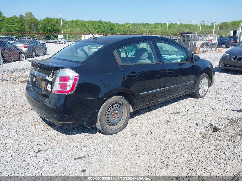 3N1AB6AP2BL615865 | 2011 NISSAN SENTRA