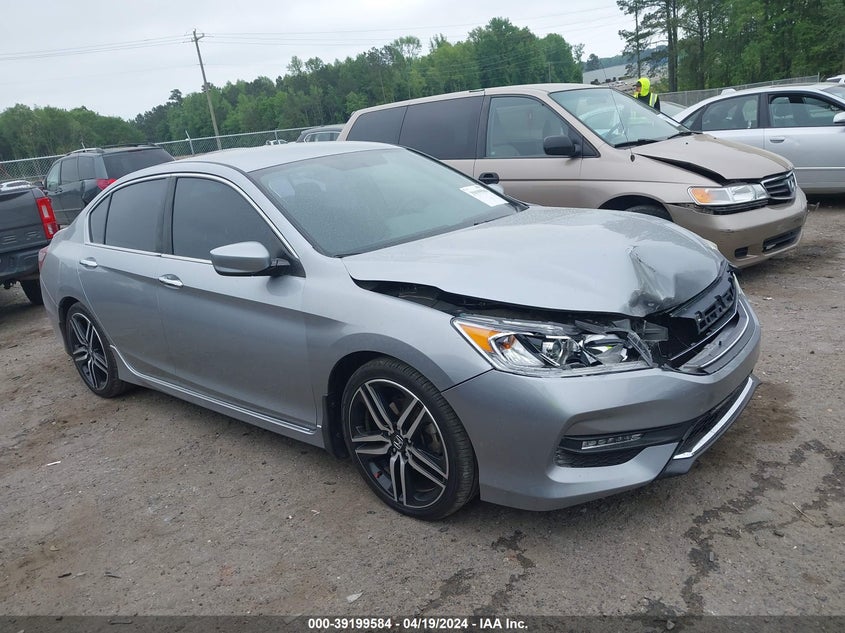 VIN 1HGCR2F55HA201675 2017 HONDA ACCORD SPORT