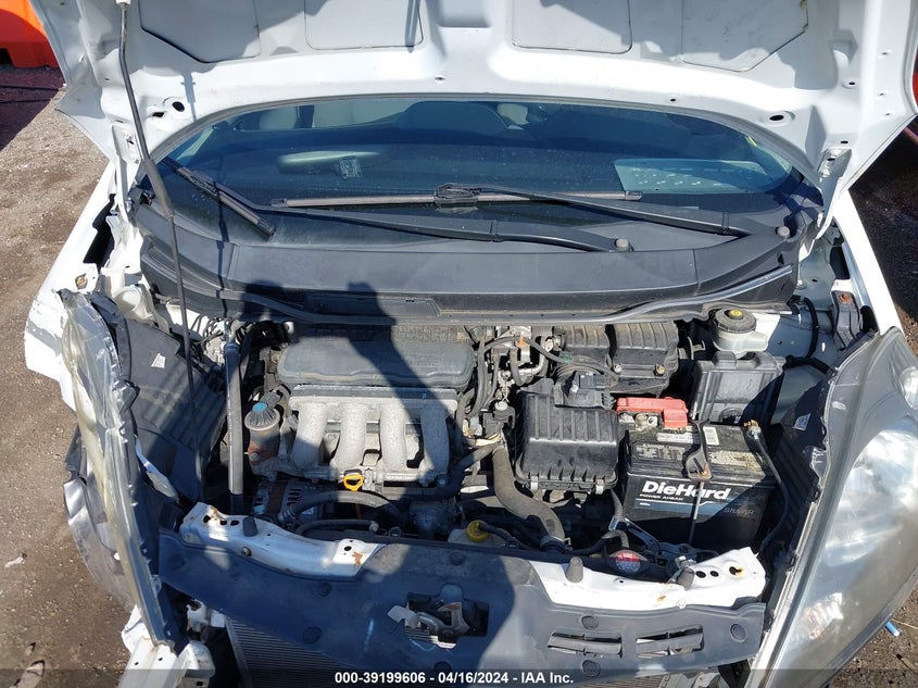 2010 HONDA FIT VIN: JHMGE8H23AC036994