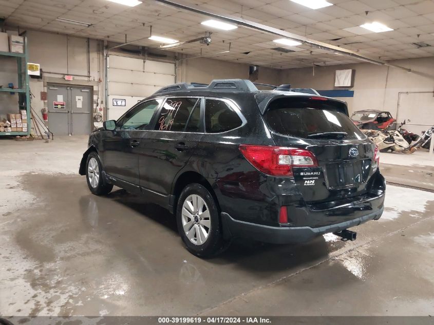 2016 Subaru Outback 2.5I Premium VIN: 4S4BSAEC8G3204416 Lot: 39227149