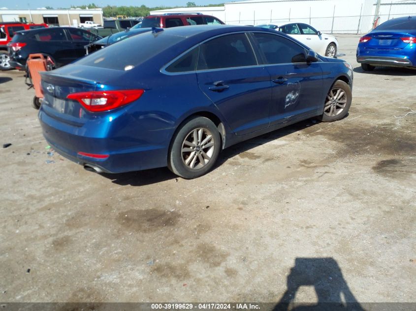 2017 Hyundai Sonata VIN: 5NPE24AF0HH520403 Lot: 39199629