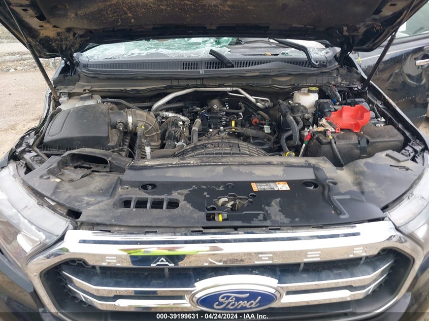 VIN 1FTER4FH1MLD96282 2021 FORD RANGER LARIAT