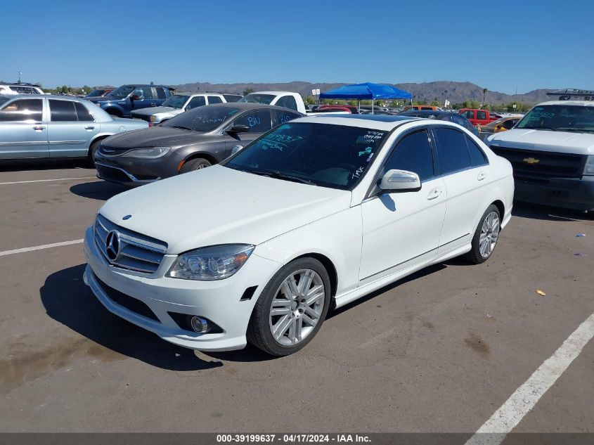 2009 Mercedes-Benz C 300 Luxury/Sport VIN: WDDGF54X89R044280 Lot: 39199637