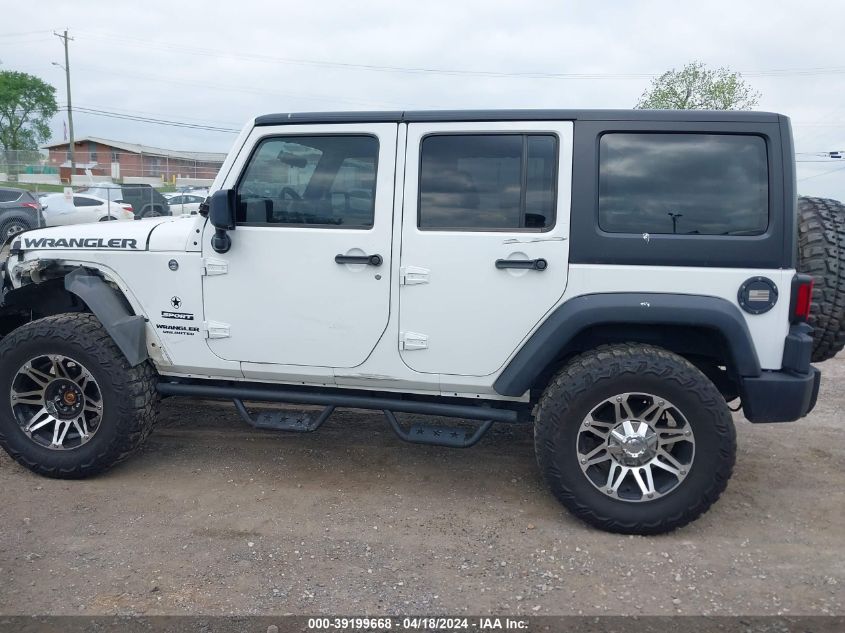 2012 Jeep Wrangler Unlimited Sport VIN: 1C4BJWDG5CL217112 Lot: 39199668