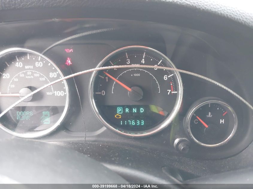 2012 Jeep Wrangler Unlimited Sport VIN: 1C4BJWDG5CL217112 Lot: 39199668