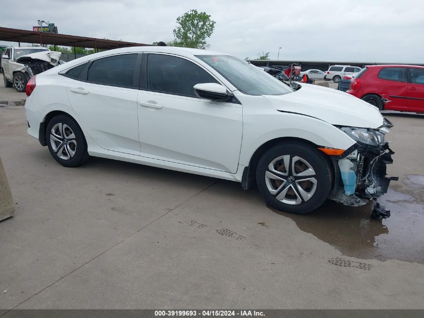 2018 Honda Civic Lx VIN: 2HGFC2F53JH541297 Lot: 39199693