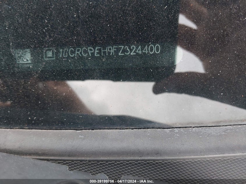 2015 CHEVROLET SILVERADO 1500 LS - 1GCRCPEH9FZ324400