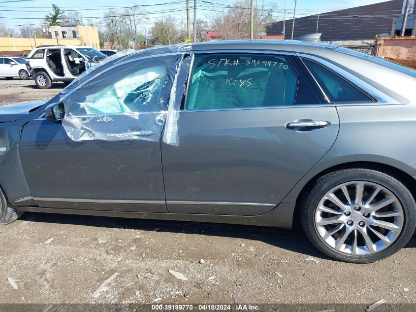 2017 Cadillac Ct6 Luxury VIN: 1G6KD5RS6HU146568 Lot: 39199770