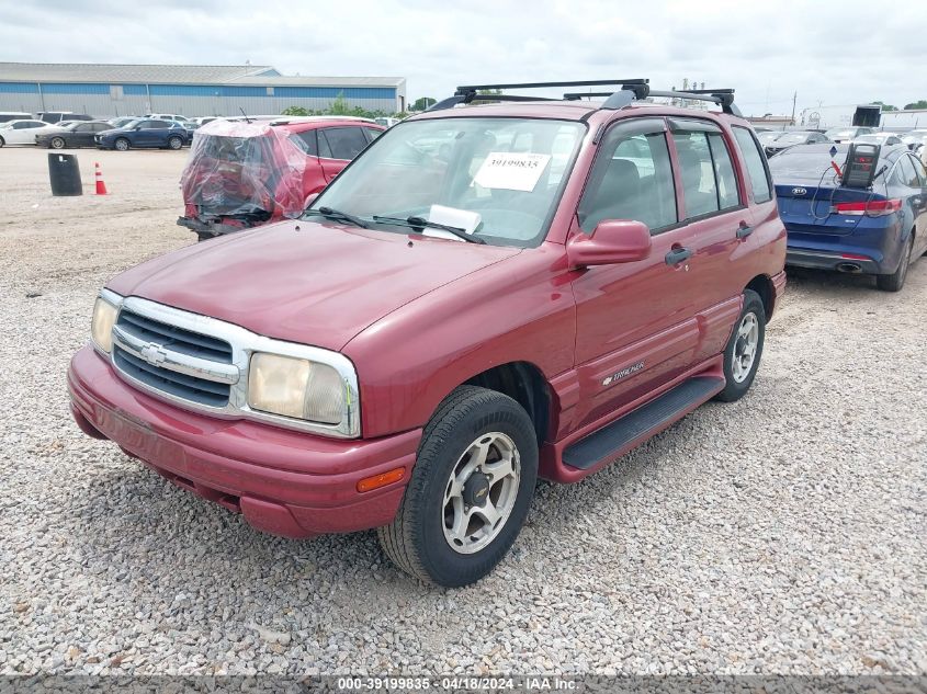 2001 Chevrolet Tracker Hard Top Lt VIN: 2CNBE634416928104 Lot: 39225350
