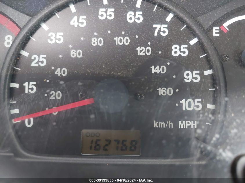 2001 Chevrolet Tracker Hard Top Lt VIN: 2CNBE634416928104 Lot: 39225350