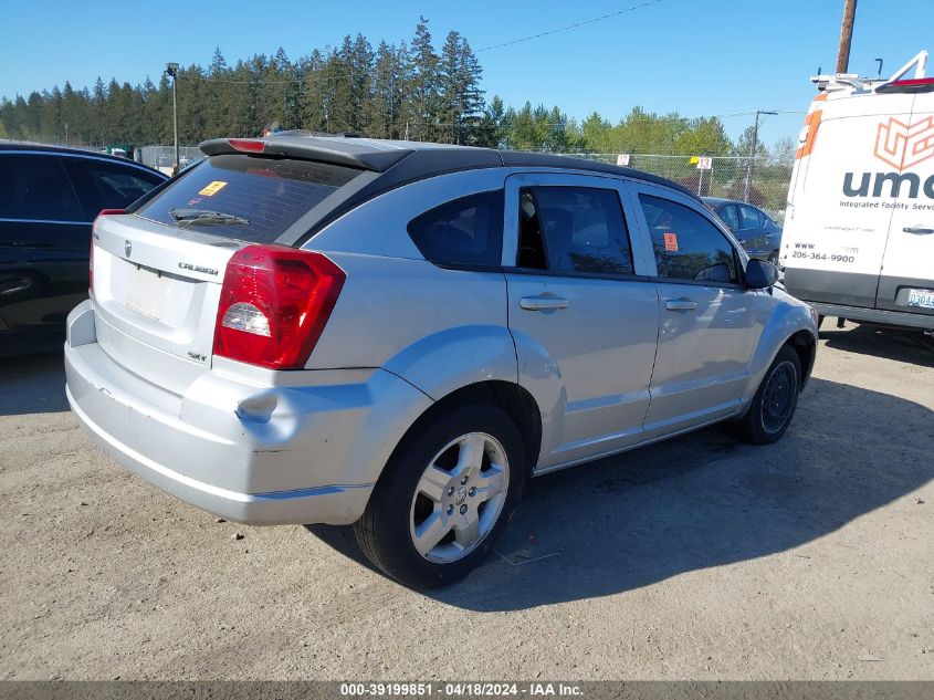 2009 Dodge Caliber Sxt VIN: 1B3HB48A39D164285 Lot: 39199851