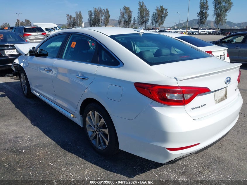 VIN 5NPE34AF9HH560878 2017 HYUNDAI SONATA SPORT