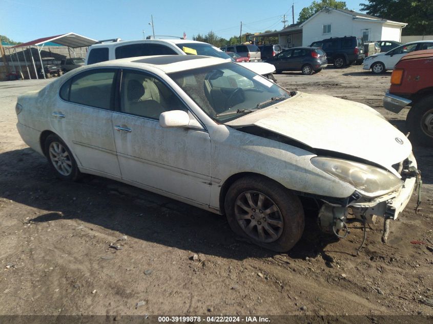2004 Lexus Es 330 VIN: JTHBA30G540018180 Lot: 39199878