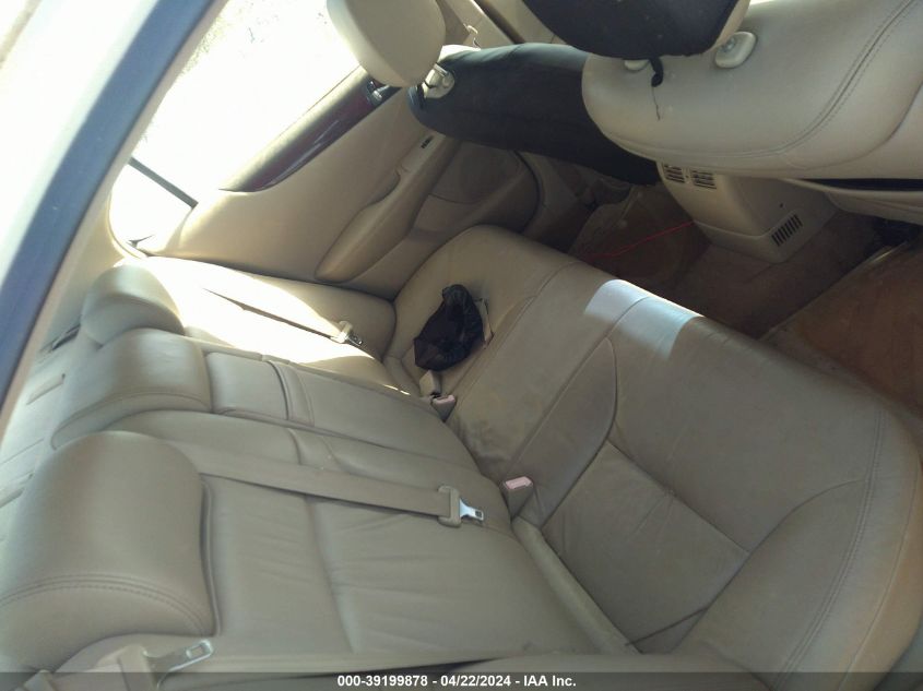 2004 Lexus Es 330 VIN: JTHBA30G540018180 Lot: 39199878