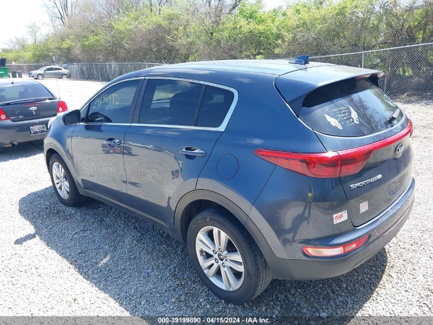 2018 Kia Sportage Lx VIN: KNDPM3AC5J7331579 Lot: 39199890