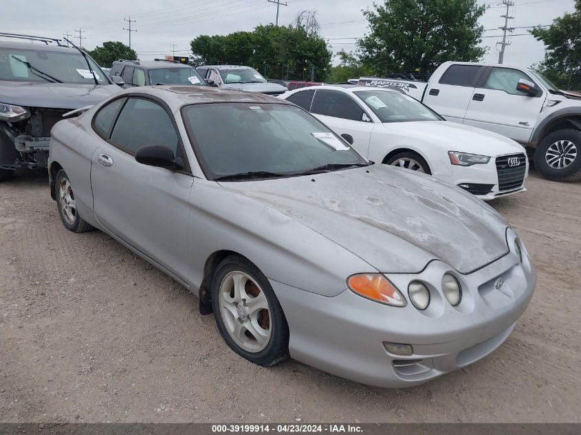 KMHJG25F91U265160 2001 Hyundai Tiburon Base Pkg 1 2